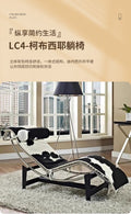 For home le corbusier lounge chair for home balcony lunch break single sofa chair casual office single casual sleeper chair