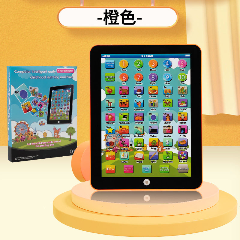 hot-selling english tablet learning machine, reading machine, early education touch voice educational learning, foreign trade toys wholesale