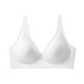 french seamless bra thin jelly glue soft support breast reduction fashion women's plus size bra