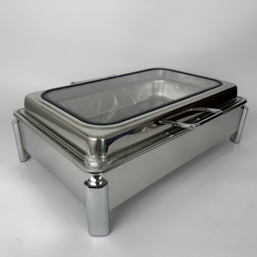 buffet stove, stainless steel, flip-top heating and insulation, commercial cross-border buffet stove