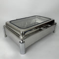 buffet stove, stainless steel, flip-top heating and insulation, commercial cross-border buffet stove