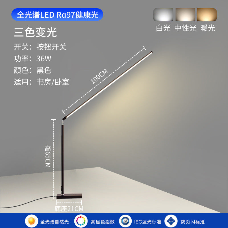 Kids' desk lamp - study light, reading lamp, writing lamp - smart eye protection led for students, dorm room, bedside table