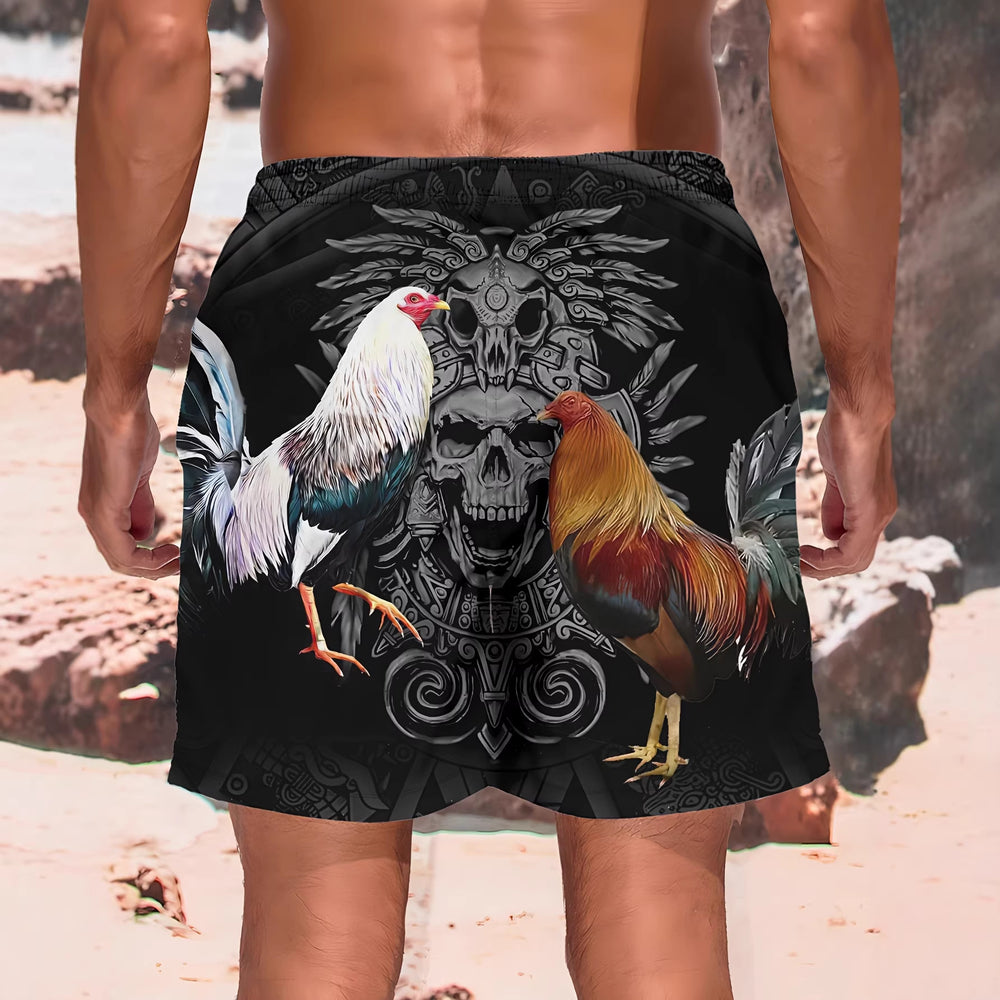 trending men's swim trunks, quick-dry swim shorts, casual athletic beach shorts, new european and american styles