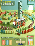 Green - gift box set [320 dominoes + magazine + roadblocks] includes charging kit