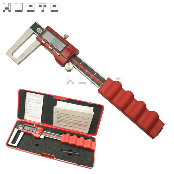 HUOTO 0-150MM stainless steel digital display outer groove caliper, digital display vernier caliper for brake pads