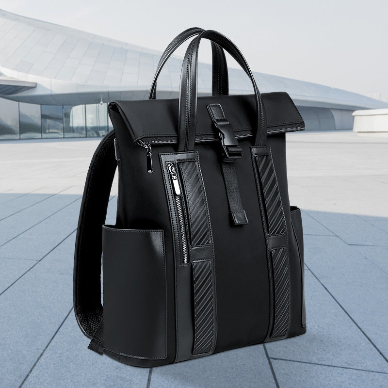 New product backpack men's business commuter computer bag casual men's backpack large capacity business trip men's bag