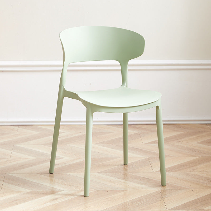 Thickened plastic chair commercial restaurant chair for home dining chair popular back chair office stool training conference seat