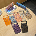 Minimalist glitter magnetic lens protection phone case - new design for iphone 17 pro max, ice americano style, compatible with iphone 13