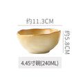 Vintage chic dinnerware set - restaurant, hotel, and home use - unique shaped dessert plates, pastry bowls, and rice bowls - wholesale