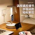 Smart clock multifunctional eye-caring desk lamp socket - perfect for college dorms, bedrooms, night light, feeding, sleep, and bedside use