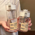 Muji plastic sports water cup large capacity water cup good-looking female tea cup summer student water bottle space cup