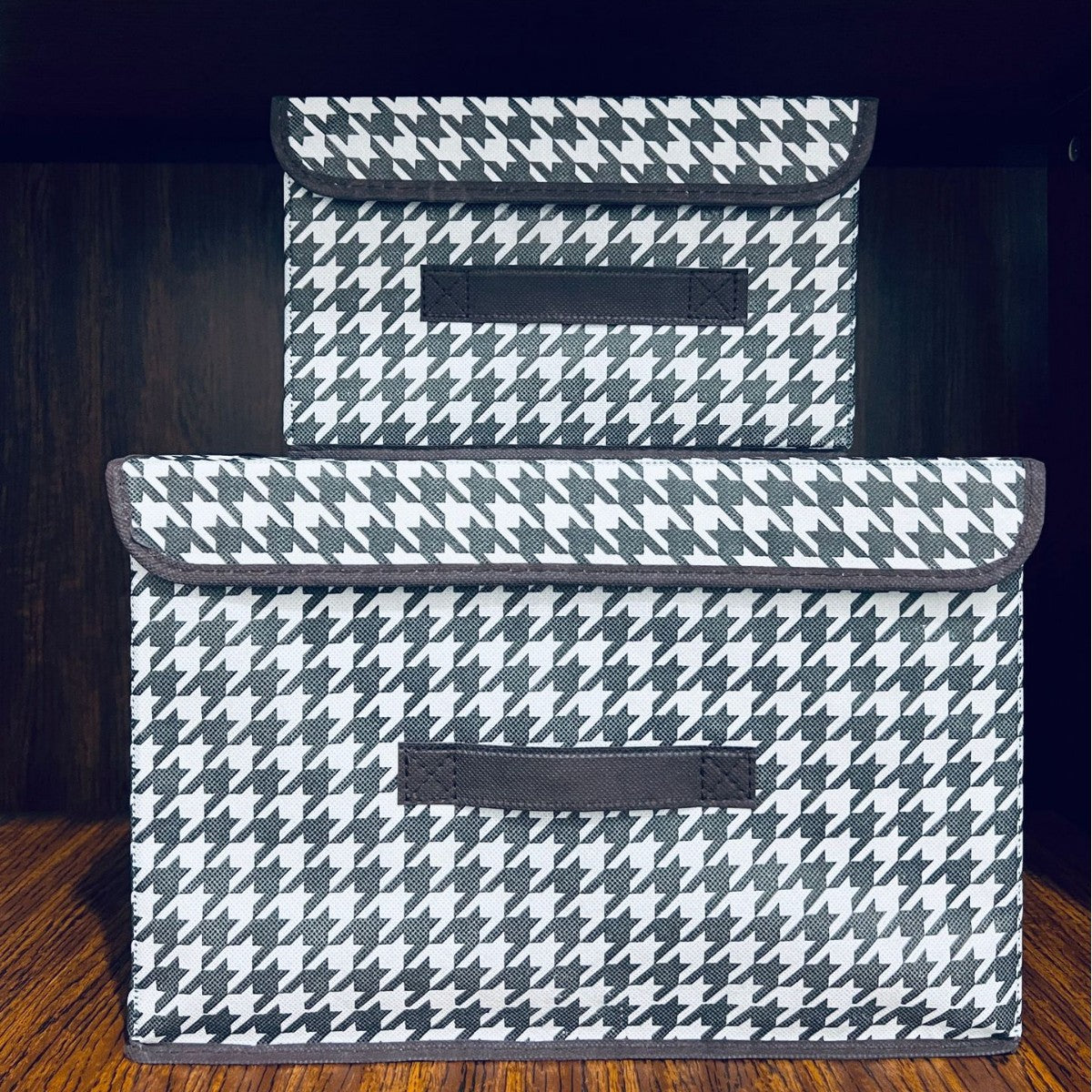 Home folding fabric storage box, clothing with cover dust storage box, multi-functional wardrobe sorting storage box wholesale