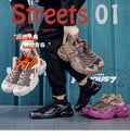 Men's and women's shoes couple spring new arrivaleasiest for matchtrendycasual sports running shoes fly woven socks breathable mesh