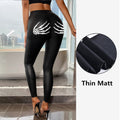 Printed colorful leather pants for women -  hot-selling export style - high-waisted leather leggings - four-way stretch, butt-lifting pencil pants