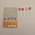 8pc [traffic signs] opp bag