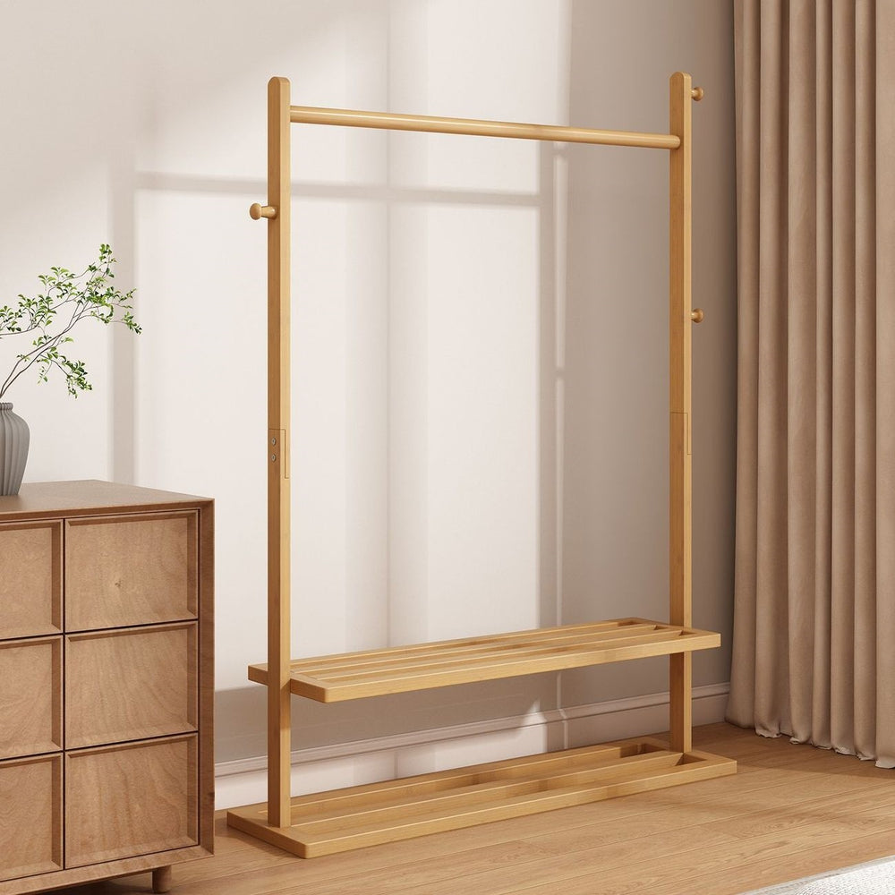 Coat rack floor-standing clothes rack for home clothes drying rack simple bedroom clothes storage rack room living room indoor