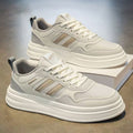 Men's shoes 2026 summer new arrival: youth casual skate shoes, men's thick-soled mesh breathable student sports white shoes