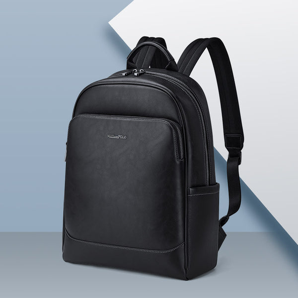 Emperor Paul Backpack Men's Simple Business Large Capacity Fashion Travel Backpack Men's Commuter Computer Bag Trend