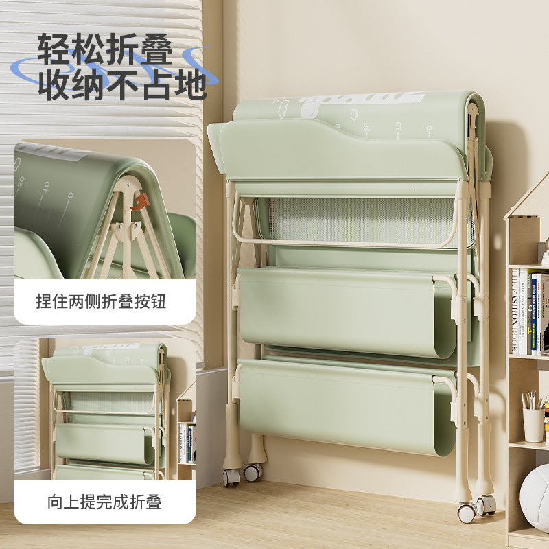 Changing table, baby care table, diaper changing table, newborn bathing & massage table, foldable multifunctional