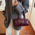 fashionretro bag women's new arrivalfall and winter atmosphere easiest for match underarm bag niche style cool and spicy style shoulder bag