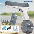 fully automatic glock water gun black technology toy electric burst water gun toy gun internet celebrity water fight