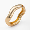 Fashion cross-border e-commerce new jewelry casual circle open bracelet irregular ancient zinc alloy bracelet jewelry