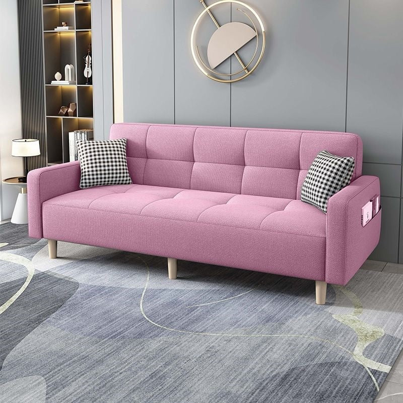Folding sofa bed - new  model for small living rooms, apartments, and rental properties - 2-in-1 design