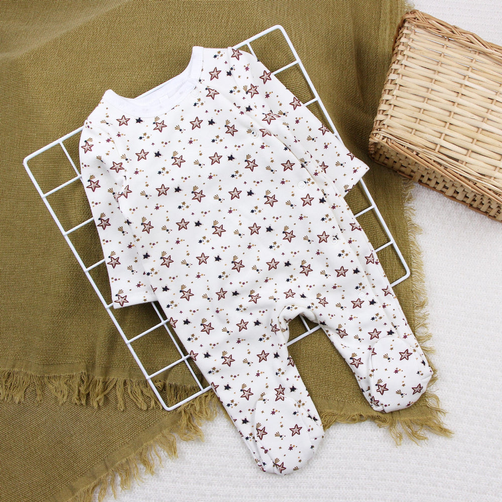 Newborn baby romper long sleeve jumpsuit autumn winter thickened sleepsuit clothes foreign trade children's wear bodysuit