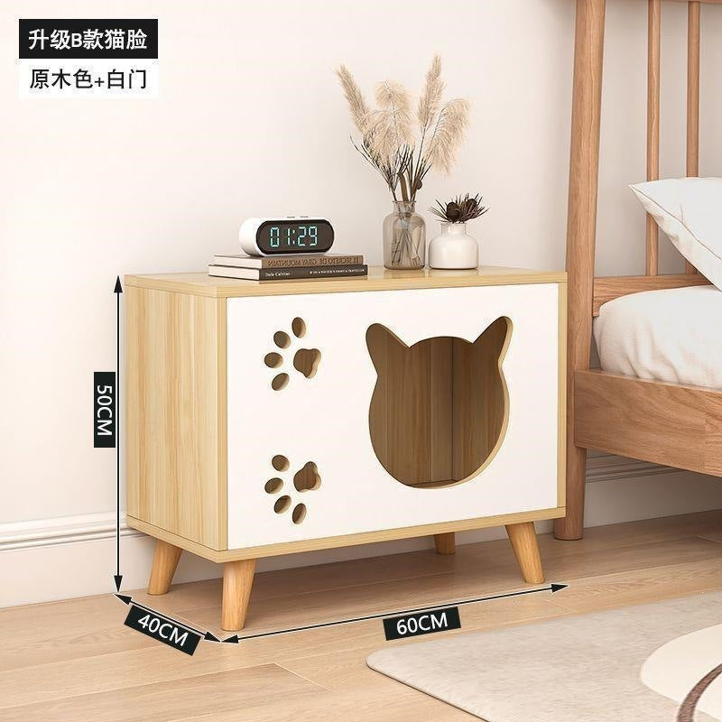 new arrival cat bedside table cat house casual cat nest neutralall year round bedside cabinet bedroom storage cabinet