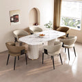 For homerestaurantscandinavian dining table and chair modern casual back chair hotel negotiation stool italian back dining chair
