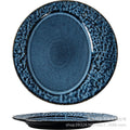 High-style embossed creative western dinner plate, ceramic steak plate, dessert platter, unique and trendy "ins" style, kiln-fired household dinner plate