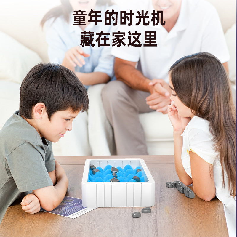 【half price clearance】kids' magnetic effect chess game - parent-child interactive tabletop battle chess educational toy wholesale