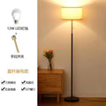 Straight pole linen model 12 watt three-speed dimming