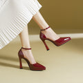Sexy pointed-toe stiletto heels, open-back platform sandals – comfortable and stylish