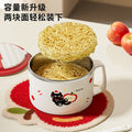 316 stainless steel instant noodle bowl with lid large capacity student dormitory dining bowl noodle bowl drainable lunch bowl
