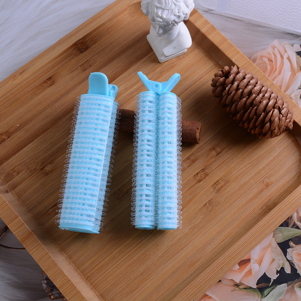 Beizi bangs clip fluffy clip dopamine color scheme Korean lazy hairpin top hair root setting self-adhesive curling iron