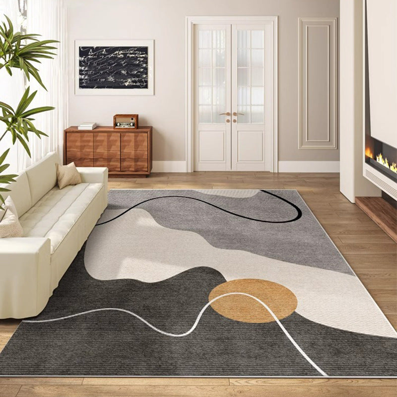 Carpet living room  new waterproofaccessible luxuryclassyfor home sofa coffee table blanket no-wash wipeable cream style floor mat