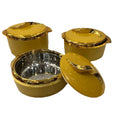 Food warmer factory direct sales 3pcs thermal insulation box 1500ml, 2000ml, 2500ml hot selling in africa