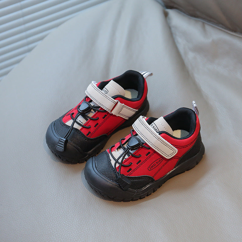 Ready-to-ship  spring/autumn new arrivals: kids' outdoor waterproof shoes - anti-slip hiking & athletic shoes for boys & girls