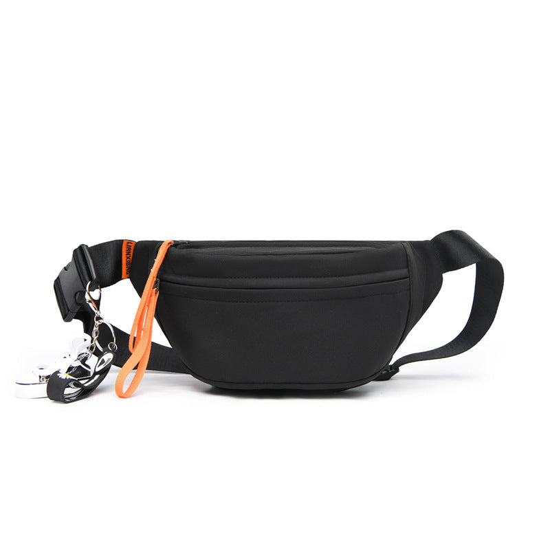 Breast bag men's ins trendy small bag waterproof Japanese casual messenger bag sports satchel women's shoulder bag men's waist bag