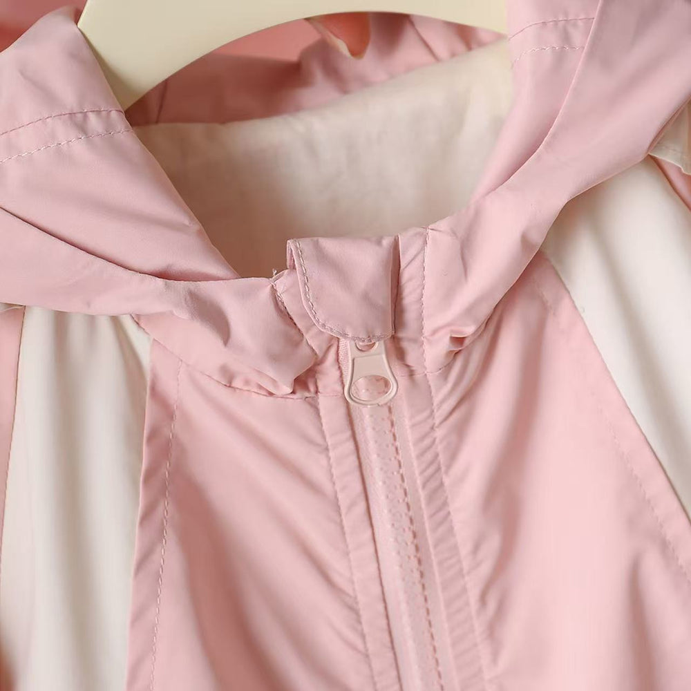 New arrival hooded outing clothes autumn clothes spring & fall baby jumpsuit outwear jacket baby newborn clothes