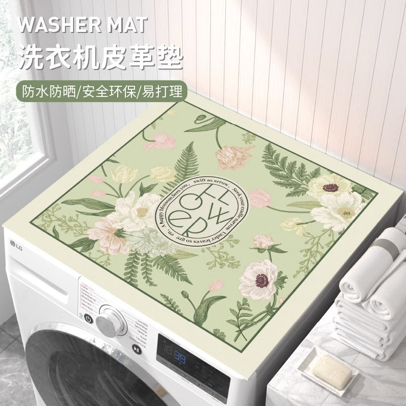 Washing machine cover, refrigerator dust cover, waterproof sun protection cover, coffee table bedside table, no-wash leather mat