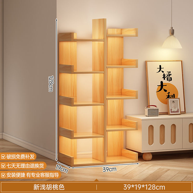 Bookshelf floor-standing storage rack simple small bookshelf for homepopular book storage rack display shelf living room storage rack