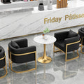 Nordic style coffee shop & bubble tea shop furniture set: tables, chairs, casual bar, lounge music, dining bar, commercial western restaurant booths & sofa combination