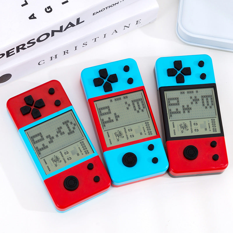 Handheld game console - classic nostalgia 3.5inch - large screen, 26 arcade games - russian electronic game console gift