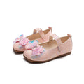Preppy stylekidsflats square toe springnew arrivalk-style big bowsgirl princess shoes children's leather shoes