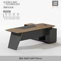 Office furniture executive desk and chair set - modern minimalist style - ceo desk, manager desk, director's desk, executive desk