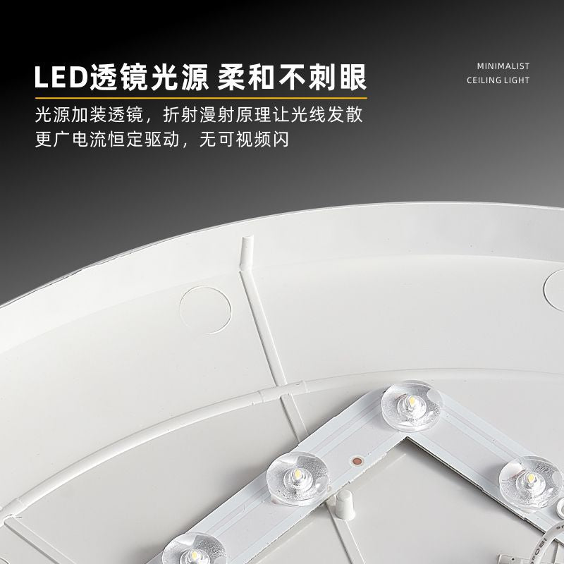 Ultra-thin led three-proof ceiling light, simple modern ceiling aisle light, corridor light, entrance corridor balcony round light