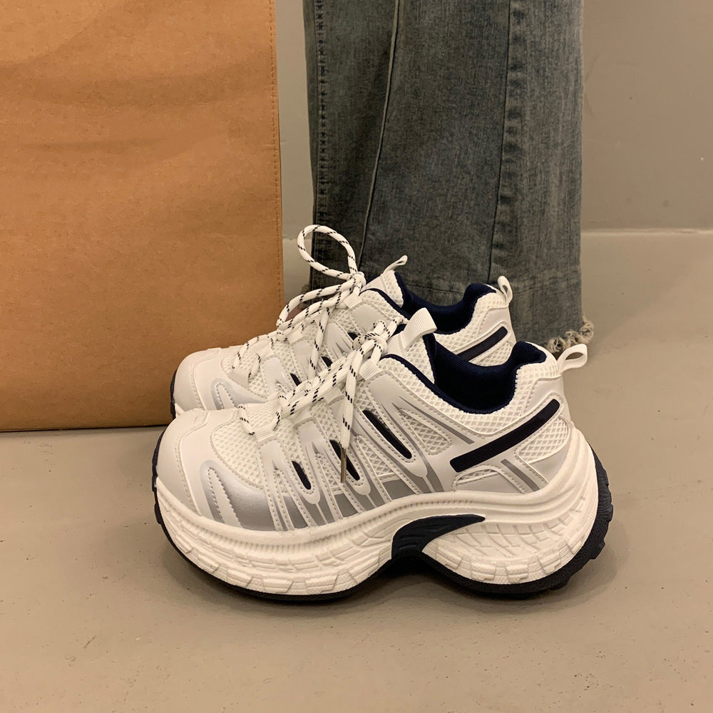 Thick soleheightening dad shoes for women 2026springnew arrival lightweight easiest for matchbest selling super popular sports shoes casualtrendy shoes