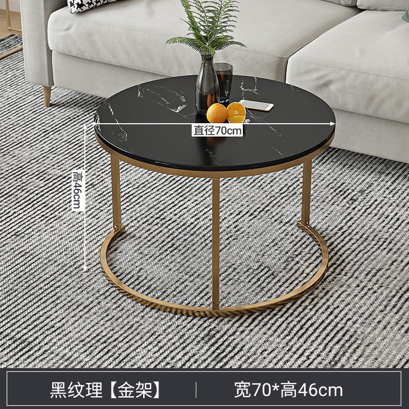 Coffee table living room for home round table small apartmentaccessible luxurycasual modern new arrival sofa coffee table balcony